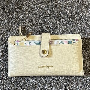 2-piece Nanette Lepore Yellow/Floral Wallet